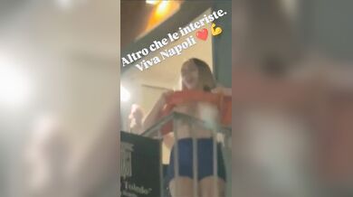 Come avevo promesso il Napoli vince lo scudetto e io le esco