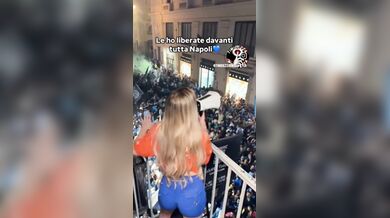 Come avevo promesso il Napoli vince lo scudetto e io le esco