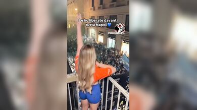 Come avevo promesso il Napoli vince lo scudetto e io le esco