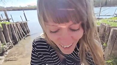 Vuoi farmi proprio sborrare - Pompino al lago amatoriale