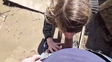 Vuoi farmi proprio sborrare - Pompino al lago amatoriale