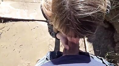 Vuoi farmi proprio sborrare - Pompino al lago amatoriale