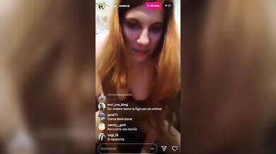 La Romana si masturba su periscope