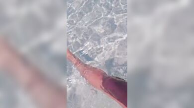 Paola Mercurio bikini al mare