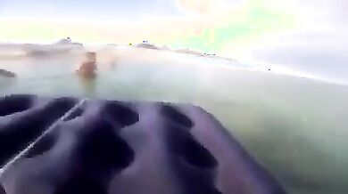 Alice succhia i cazzi al mare in vacanza