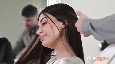 Martina Smeraldi trio MMF Bbc dal parrucchiere