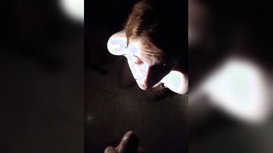 Romana rossa italiana sborrata in faccia