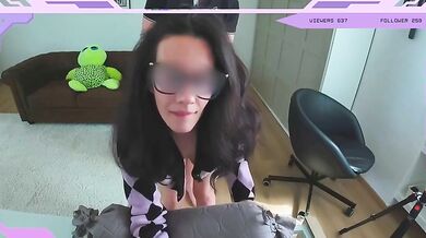 Diventare famosa come streamer Di TWITCH facendomi inculare in live