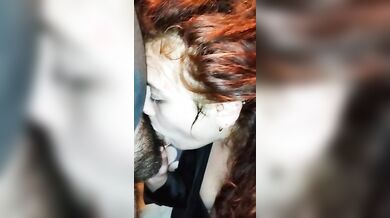 Pompino ragazza coi capelli rossi amatorile Ita