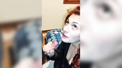 Pompino ragazza coi capelli rossi amatorile Ita