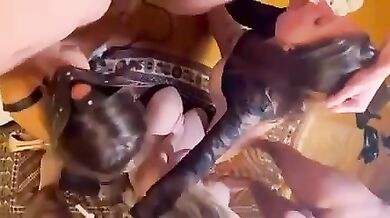 Orgia italiana con 4 famose ragazze social