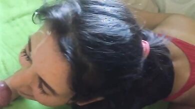 Francesca sborrata in faccia