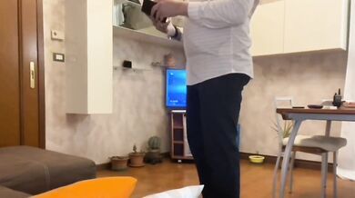 Colloqui con segretaria italiana tettona con scopata