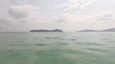 Moglie tettona esibita