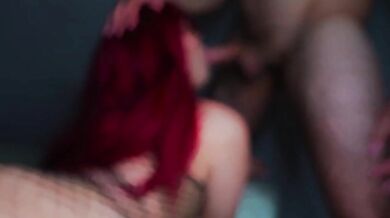 Coppia italiana sextape con bella fidanzata dai capelli rossi