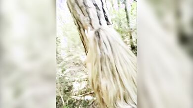 Coppia italiana fa sesso nel bosco