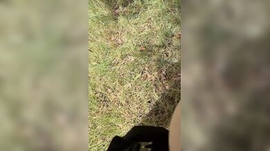 Sesso con Milf bionda in giardino