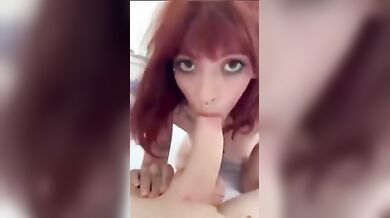 Pompino POV amatoriale rossa italiana