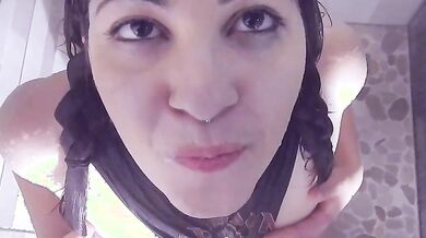 Pompino con ingoio morosa