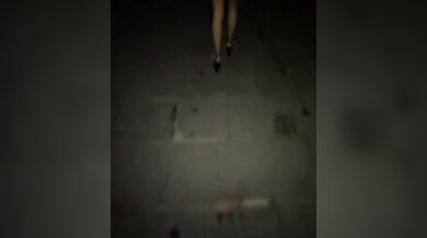 Passeggiata moglie esibizionista