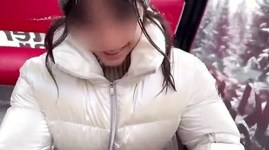 Pompino italiana sula funivia