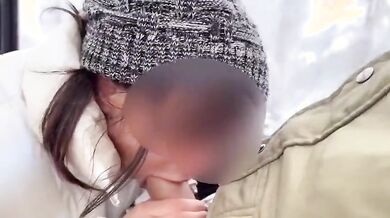 Pompino italiana sula funivia