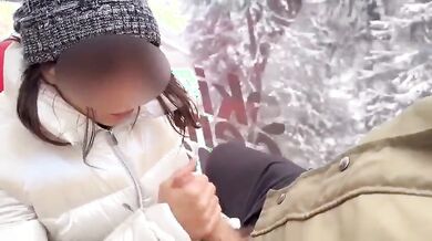 Pompino italiana sula funivia