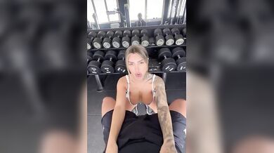 Bocchino in palestra al personal trainer