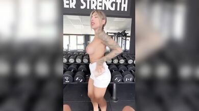 Bocchino in palestra al personal trainer