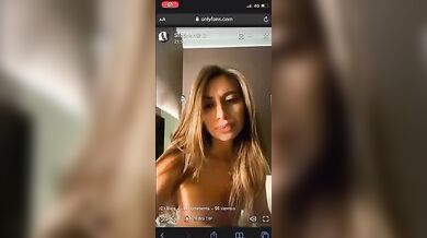 Nuda in live of italiana fica