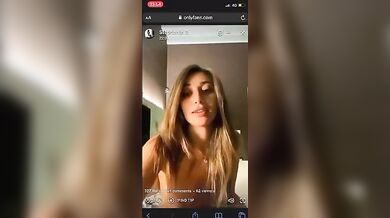 Nuda in live of italiana fica