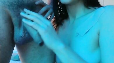 Coppia italiana calda e vogliosa in live