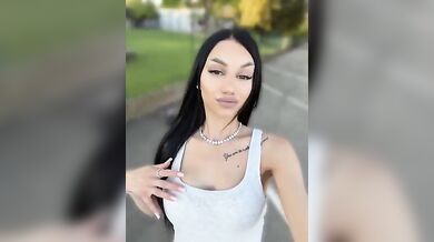 Ditalino italiana al parco pubblico